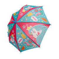 Детский зонтик Star rain полуавтомат Единорог (ZNK2-5)