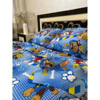 Комплект постільної білизни Soft полуторний Щенячий патруль Paw Patrol 150х215 см Комплект постільної білизни Soft полуторний Щенячий патруль Paw Patrol 150х215 см