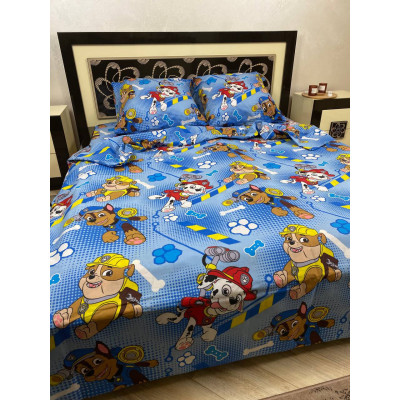 Комплект постельного белья Soft полуторный Щенячий патруль Paw Patrol 150х215 см 