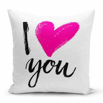 Подушка I Love You Серце 35х35 см (F126894)