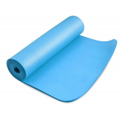 Коврик для йоги и фитнеса Power System 180см Fitness-Yoga Mat Blue