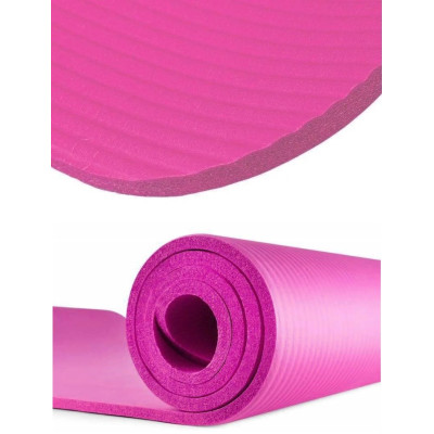 Коврик для йоги и фитнеса Power System 180см Fitness-Yoga Mat Pink