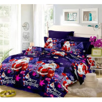 Комплект постельного белья Soft полуторный 150х215 см Рождество Merry Christmas Санта Комплект постельного белья Soft полуторный 150х215 см Рождество Merry Christmas Санта