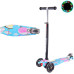 Самокат детский для девочки Scooter на 3-6 лет светящиеся колеса RT