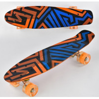 Скейт пенни борд Best Board колёса светятся от 5 лет (al-7620) Скейт пенни борд Best Board колёса светятся от 5 лет (al-7620)