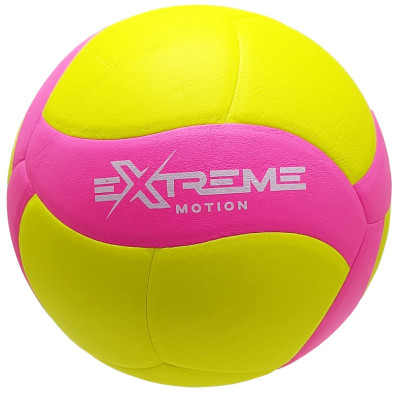 Мяч волейбольный Extreme Motion №5 розовато-желтый (RTVB25524(Pink))