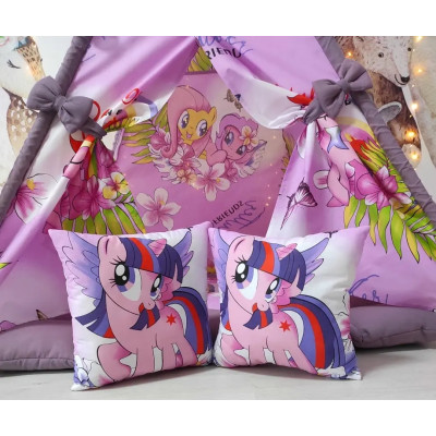 Детский вигвам палатка домик для девочек БОН БОН My little pony 180 см Детский вигвам палатка домик для девочек БОН БОН My little pony 180 см